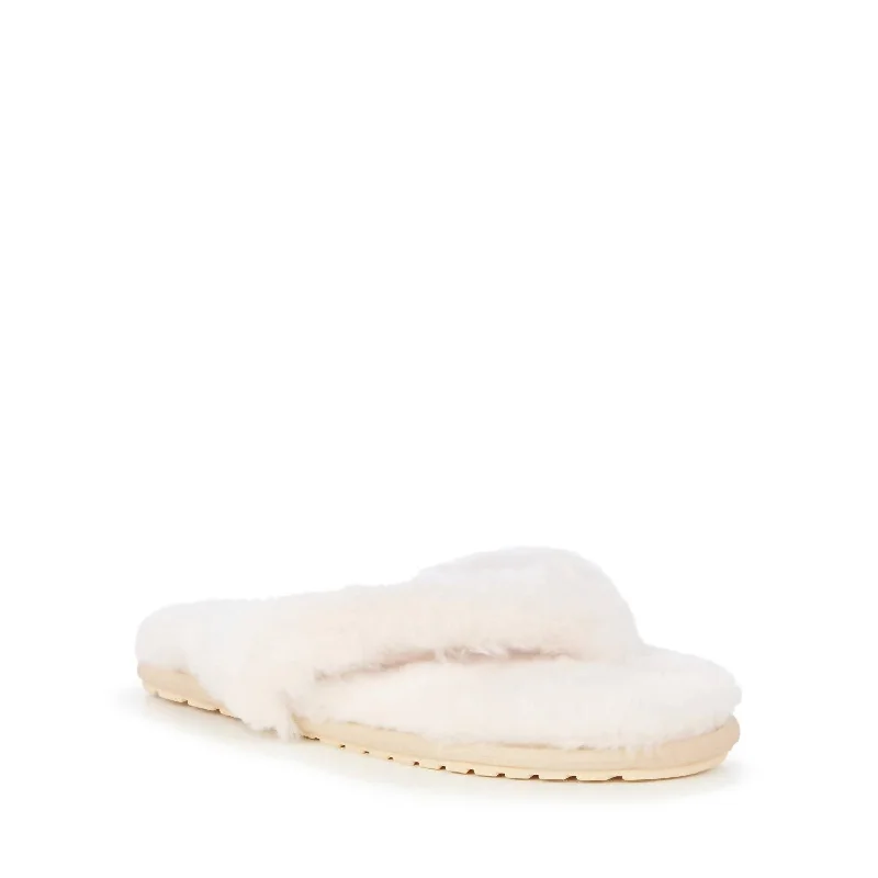 Women's Pitta Sheepskin Slipper In Natural