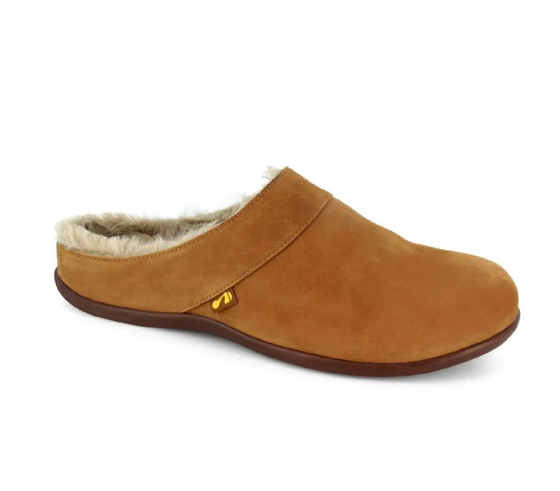 Women's Vienna Slippers In Tan