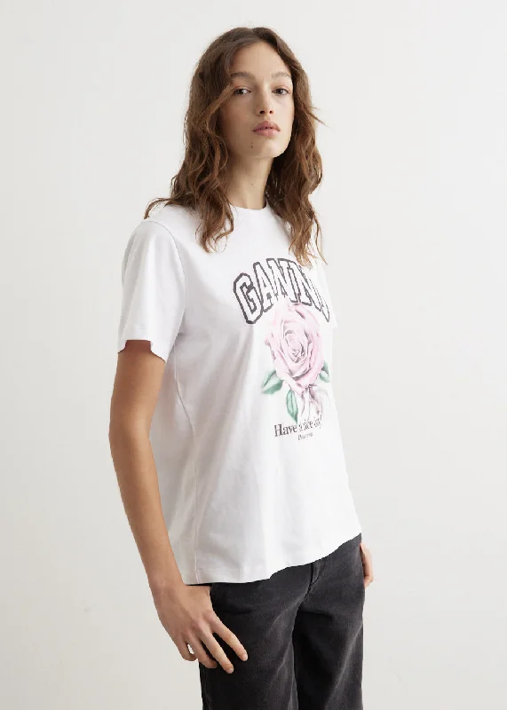 Basic Jersey Rose Relaxed T-Shirt