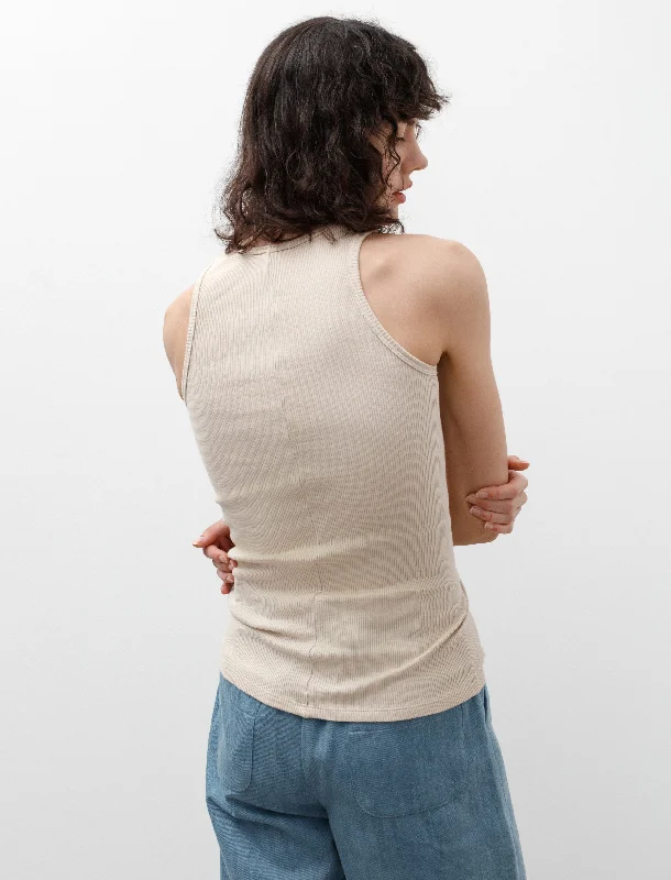 Canotta Tank Top Beige