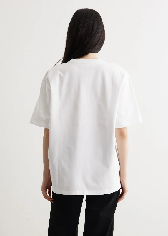 Heavy Cotton Drop Shoulder Heart T-Shirt