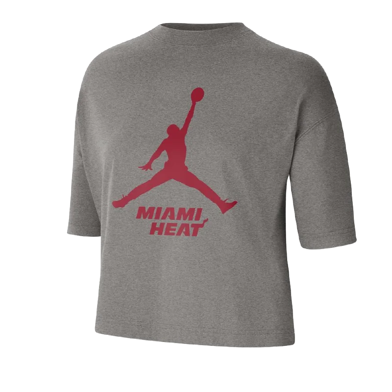 Jordan Brand Miami HEAT Women's Crop Tee