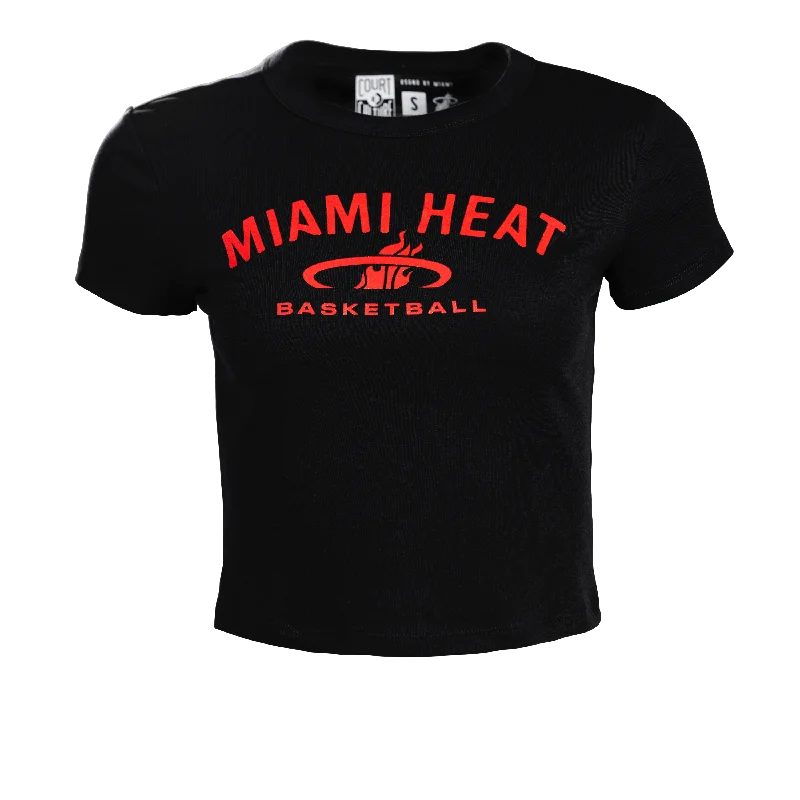 Court Culture Miami HEAT Basketball Women’s Crop