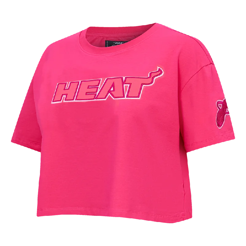 Pro Standard Miami HEAT Boxy Women's Crop Tee