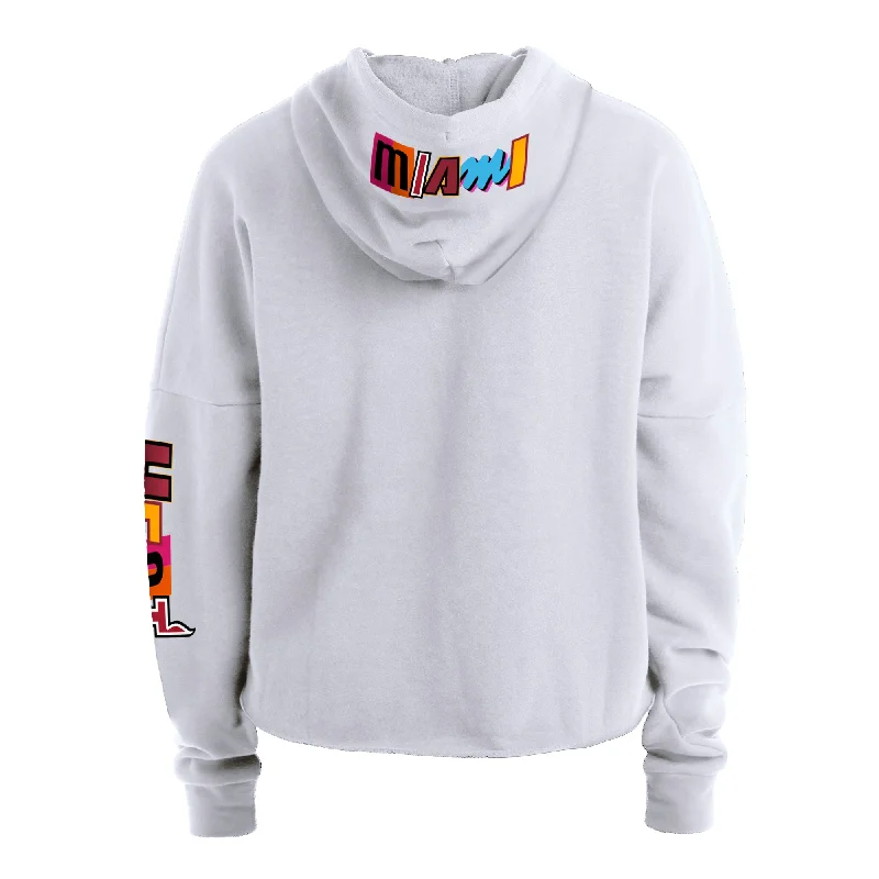 New Era Miami Mashup Vol. 2 Women's Pullover Crop Hoodie