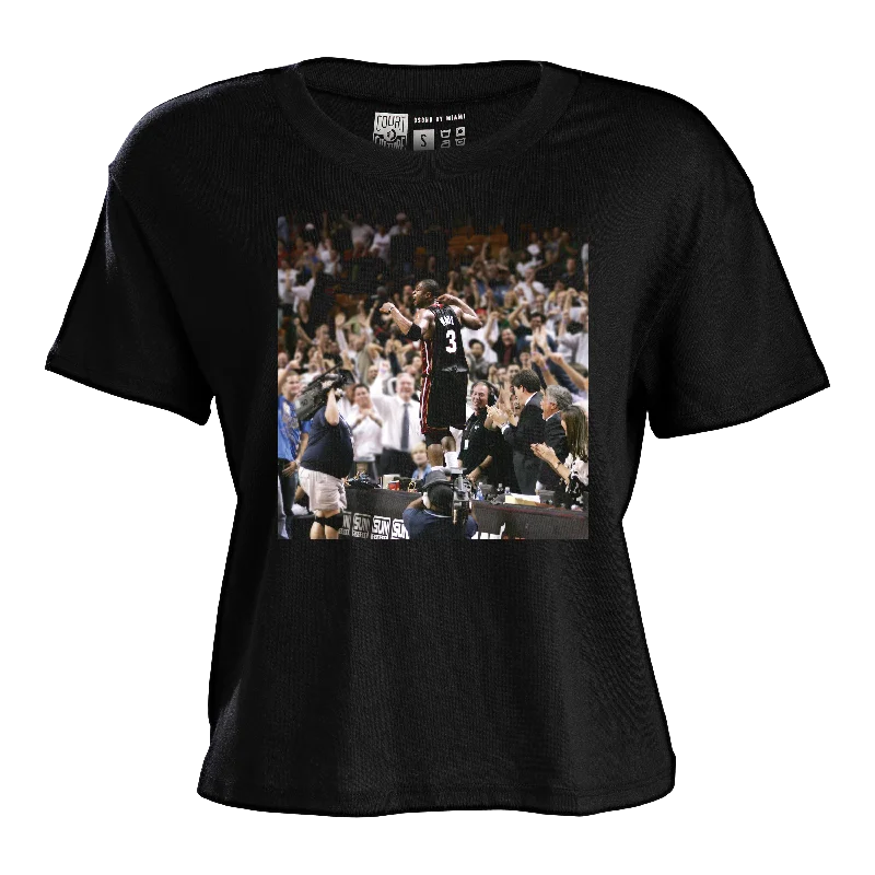 Court Culture Dwyane Wade Moments Women's Cropped Tee