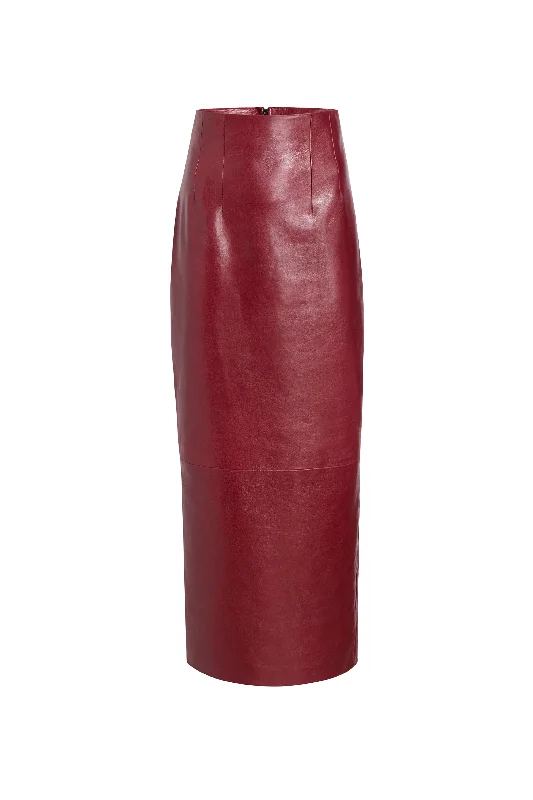 Loxley Leather Skirt