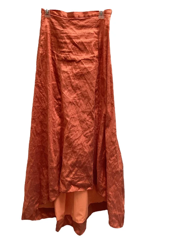 NWT Orange Evening Skirt 4