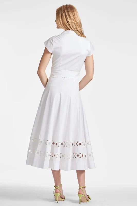 Ganika Dress - White