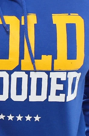 Gold Blooded (Women's Royal Hoody)