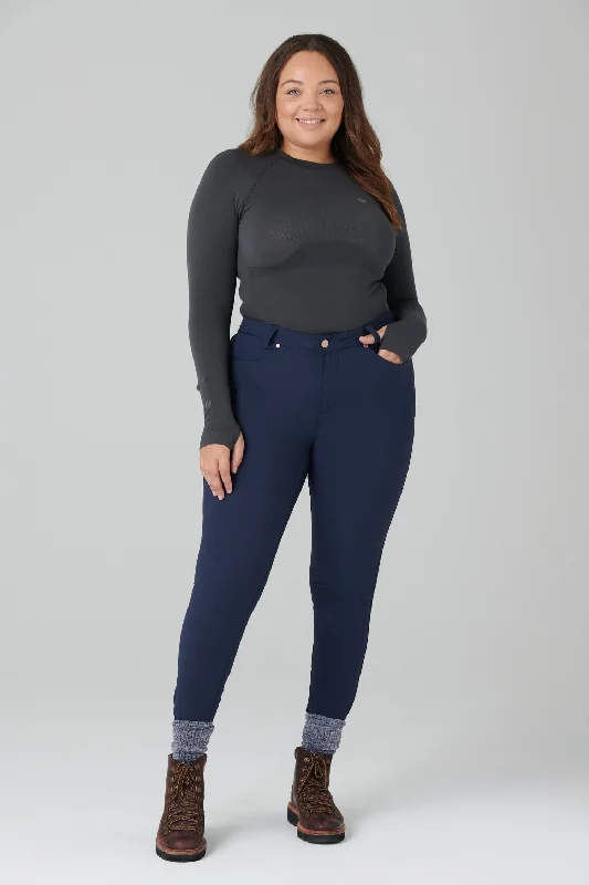 MAX Stretch Skinny Outdoor Trousers - Deep Navy