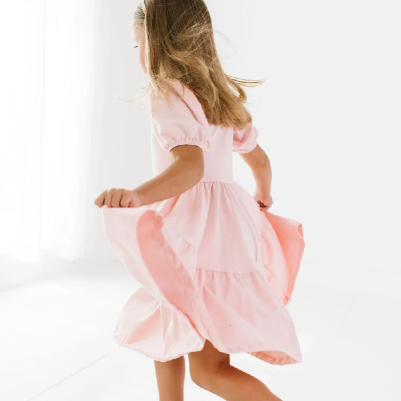 The Juliet Dress in Blush