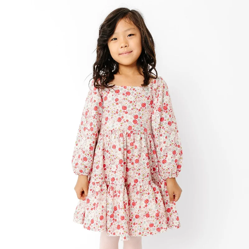 The Long Sleeve Juliet Dress in Full Bloom