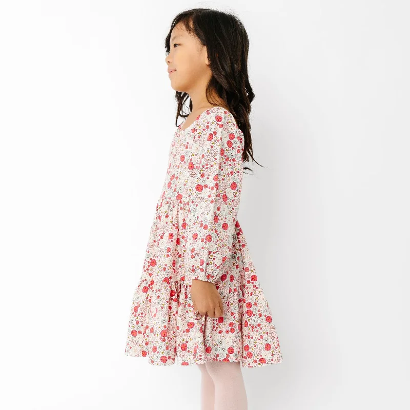 The Long Sleeve Juliet Dress in Full Bloom