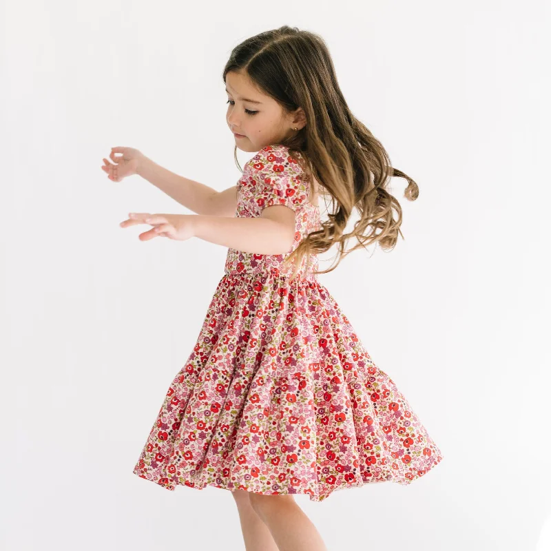 The Juliet Dress in Poppy Floral