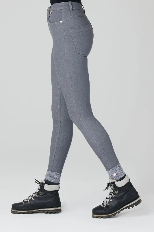 The Skinny Outdoor Jeans - Grey Denim