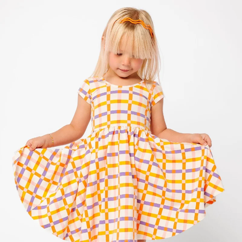 The Summer Sleeve Ballet Dress in Hopscotch