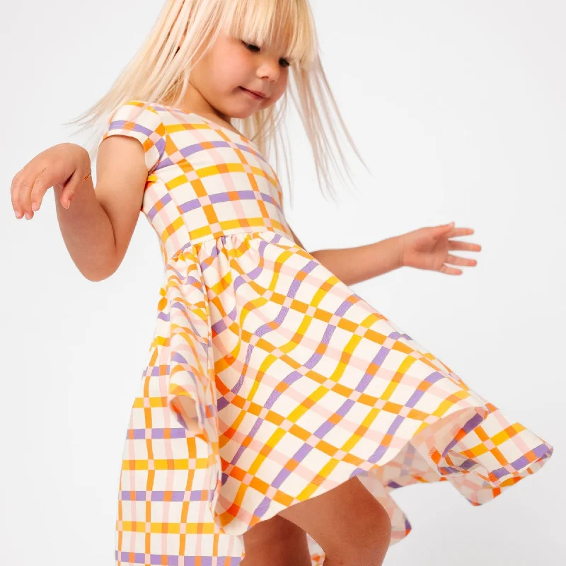 The Summer Sleeve Ballet Dress in Hopscotch