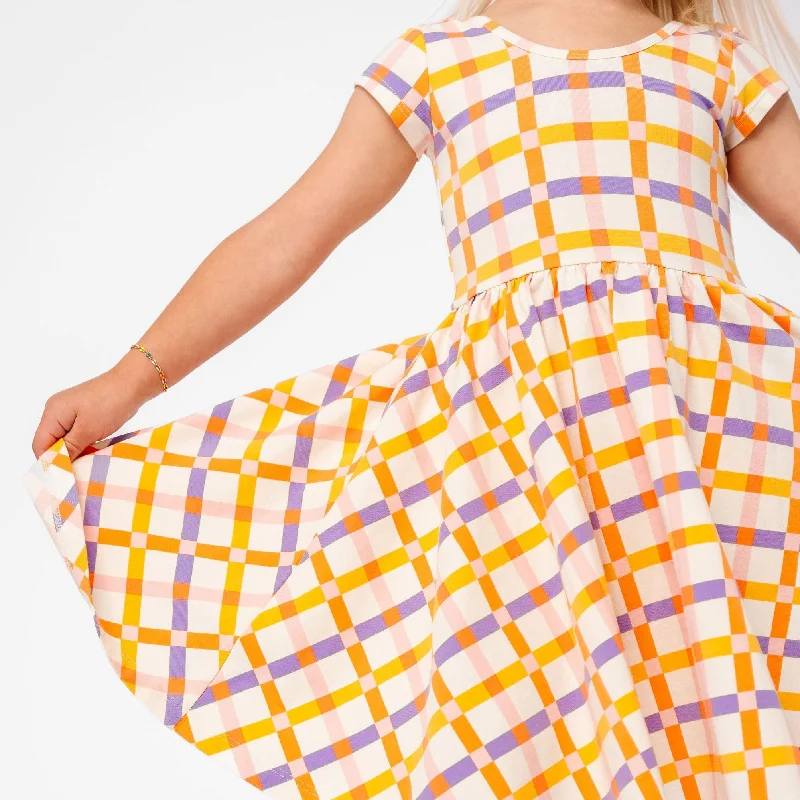 The Summer Sleeve Ballet Dress in Hopscotch