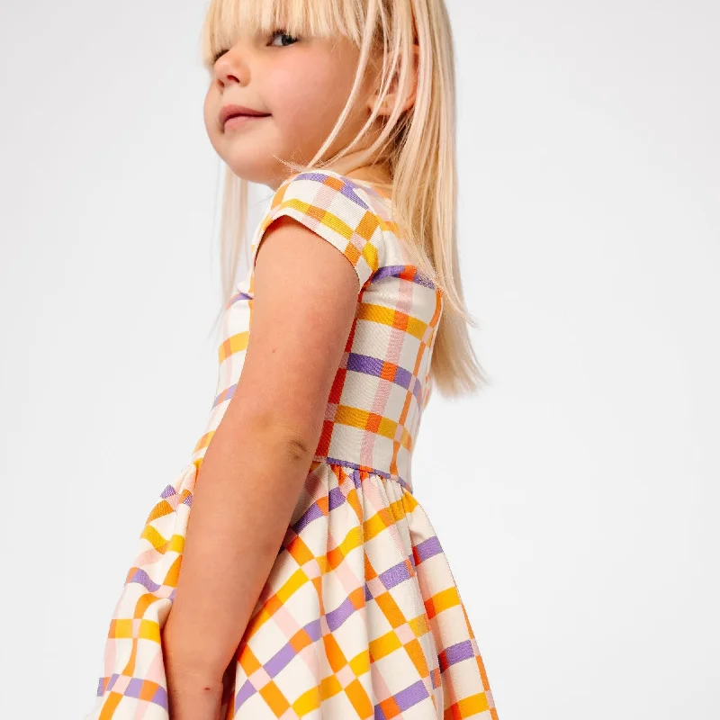 The Summer Sleeve Ballet Dress in Hopscotch