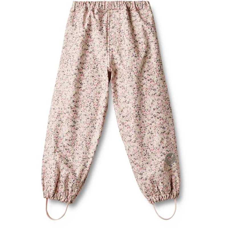 Wheat Rain Trousers Olo Clam Multi Flowers