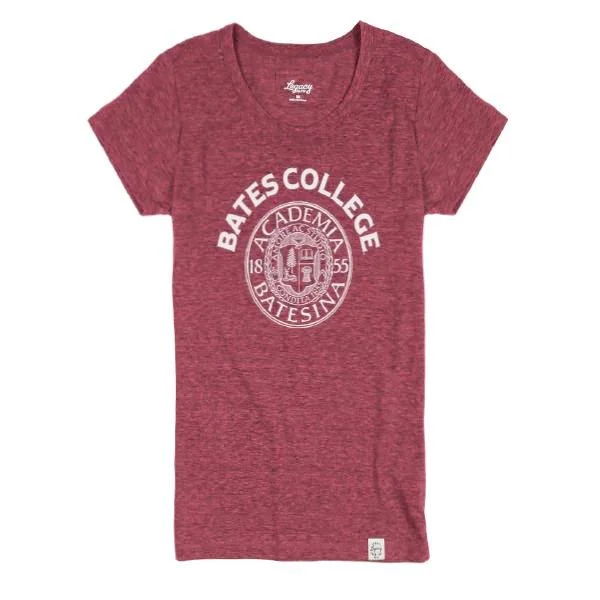 Rogue Wear, District Threads, Women's Tri-Blend Bates Academia Seal Tee