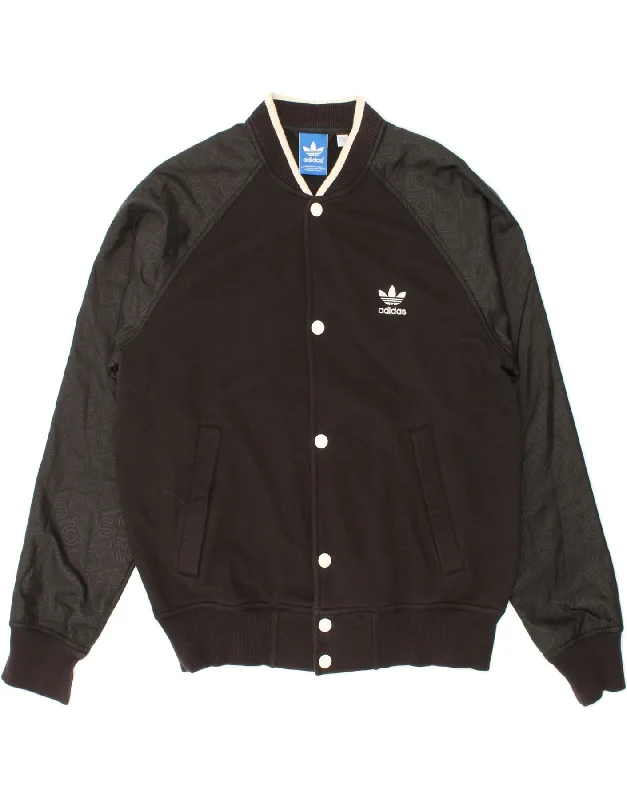 Men's Coats with Chest PocketsADIDAS Mens Graphic Varsity Jacket UK 40 Large Black Colourblock Cotton Men's Coats with Chest PocketsADIDAS Mens Graphic Varsity Jacket UK 40 Large Black Colourblock Cotton