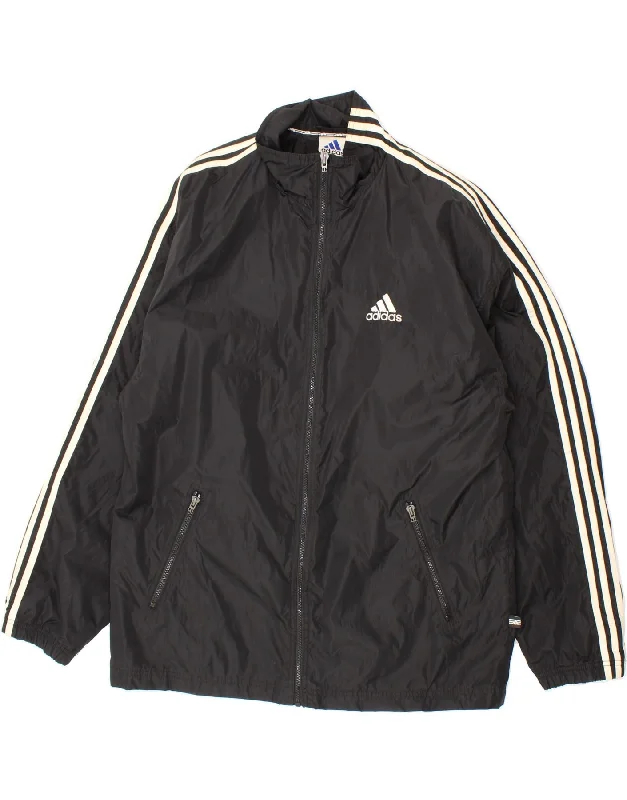 Men's Coats with VentilationADIDAS Mens Windbreaker Jacket UK 38/40 Medium Black Polyester Men's Coats with VentilationADIDAS Mens Windbreaker Jacket UK 38/40 Medium Black Polyester