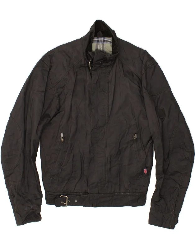 Men's Coats for Every BudgetBELSTAFF Mens Biker Jacket UK 36 Small Black Nylon