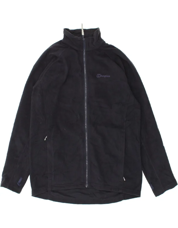 Men's Coats for Everyday WearBERGHAUS Mens Fleece Jacket UK 42 XL Navy Blue
