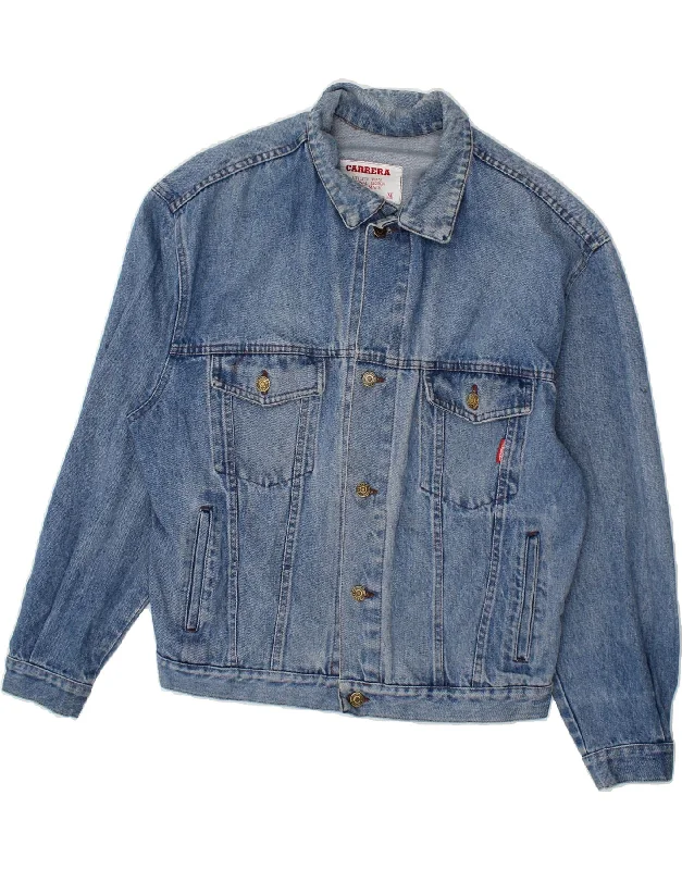 Men's Coats for City WearCARRERA Mens Denim Jacket UK 38 Medium Black