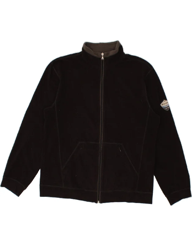 Men's Coats for SnowboardingCHAMPION Mens Fleece Jacket UK 42 XL Black Polyester