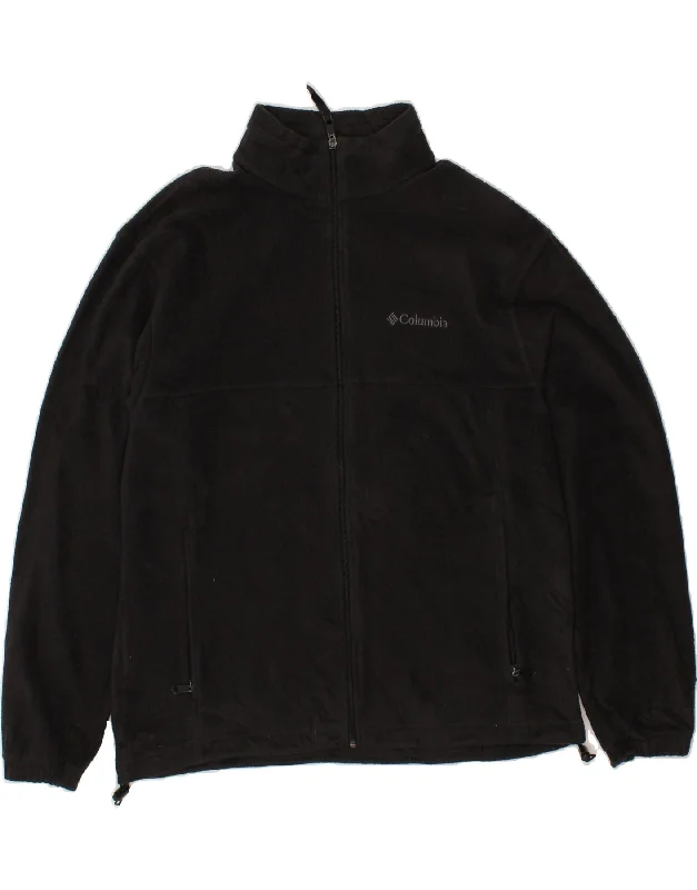 Modern Men's Field JacketsCOLUMBIA Mens Fleece Jacket UK 40 Large Black Polyester