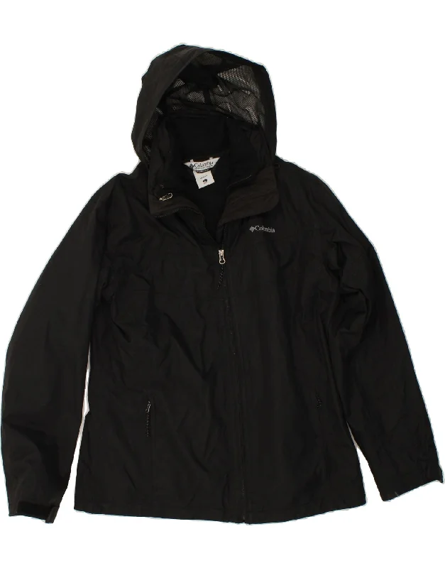 Men's Coats for Winter CampingCOLUMBIA Mens Omni-Tech Hooded Windbreaker Jacket UK 16 Large Black Nylon Men's Coats for Winter CampingCOLUMBIA Mens Omni-Tech Hooded Windbreaker Jacket UK 16 Large Black Nylon