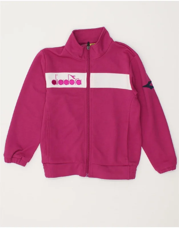 Unique Men's Flight JacketsDIADORA Girls Graphic Tracksuit Top Jacket 8-9 Years Medium Pink Unique Men's Flight JacketsDIADORA Girls Graphic Tracksuit Top Jacket 8-9 Years Medium Pink