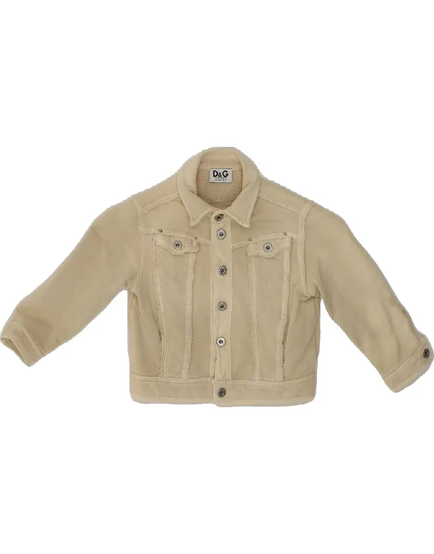 Men's Coats for Tall MenDOLCE & GABBANA Baby Girls Bomber Jacket 18-24 Months Beige Cotton