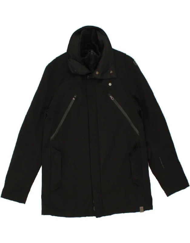 Men's Coats with Water-Repellent FabricG-STAR Mens Windbreaker Jacket UK 38 Medium Black Polyamide Men's Coats with Water-Repellent FabricG-STAR Mens Windbreaker Jacket UK 38 Medium Black Polyamide