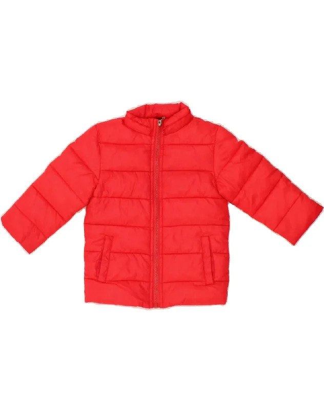 Lightweight Men's WindbreakersGF FERRE Baby Girls Padded Jacket 9-12 Months Red Polyester