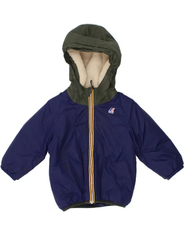 Best Men's Leather CoatsK-WAY Baby Boys Hooded Windbreaker Jacket 12-18 Months Navy Blue Nylon