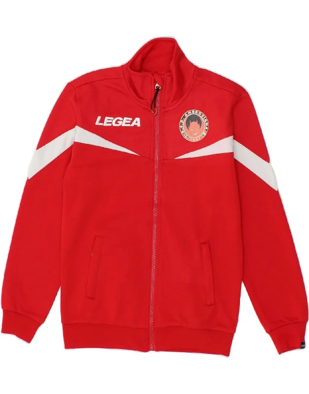 Men's Coats Made in the USALEGEA Boys Tracksuit Top Jacket 9-10 Years 2XS Red Polyester Men's Coats Made in the USALEGEA Boys Tracksuit Top Jacket 9-10 Years 2XS Red Polyester