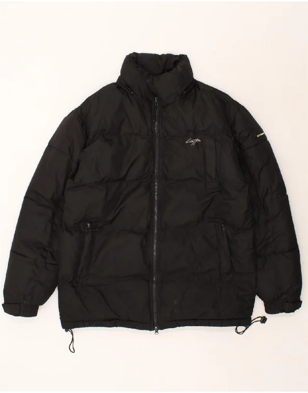 Men's Coats with Patchwork DesignsLOTTO Mens Padded Jacket UK 38 Medium Black Polyester Men's Coats with Patchwork DesignsLOTTO Mens Padded Jacket UK 38 Medium Black Polyester