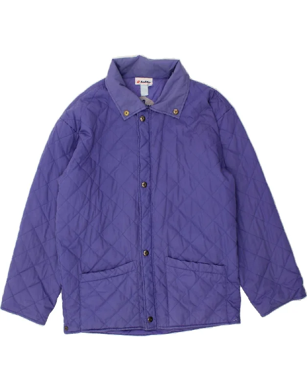 Men's Coats for Outdoor ActivitiesLOTTO Mens Quilted Jacket UK 42 XL Purple