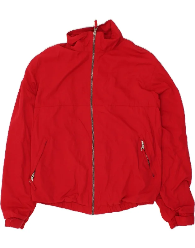 Men's Coats with Hidden PocketsMURPHY & NYE Mens Bomber Jacket UK 40 Large Red Nylon Men's Coats with Hidden PocketsMURPHY & NYE Mens Bomber Jacket UK 40 Large Red Nylon