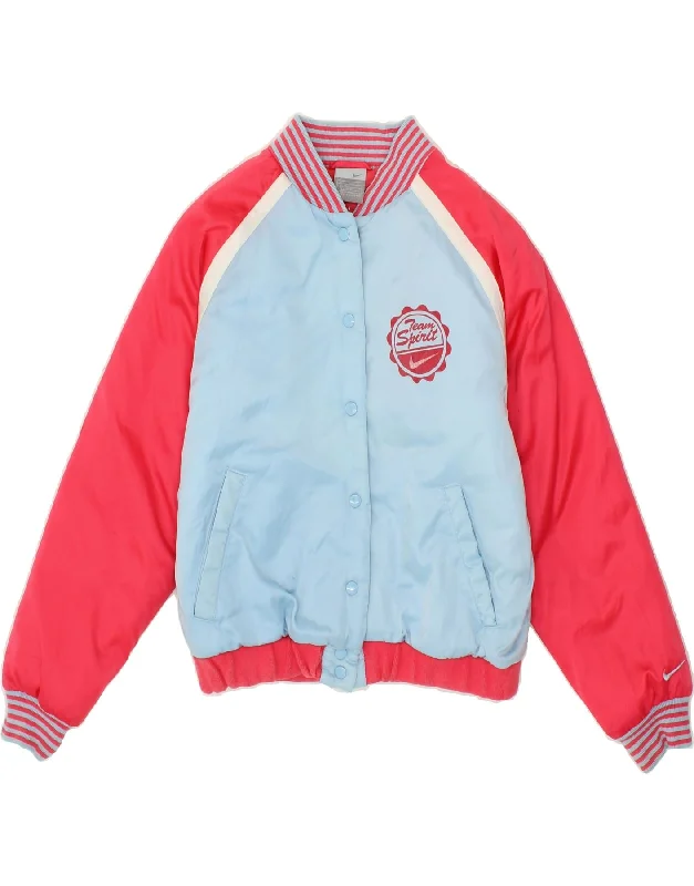 Men's Coats for Tall MenNIKE Girls Graphic Varsity Jacket 13-14 Years Large Blue Colourblock Men's Coats for Tall MenNIKE Girls Graphic Varsity Jacket 13-14 Years Large Blue Colourblock