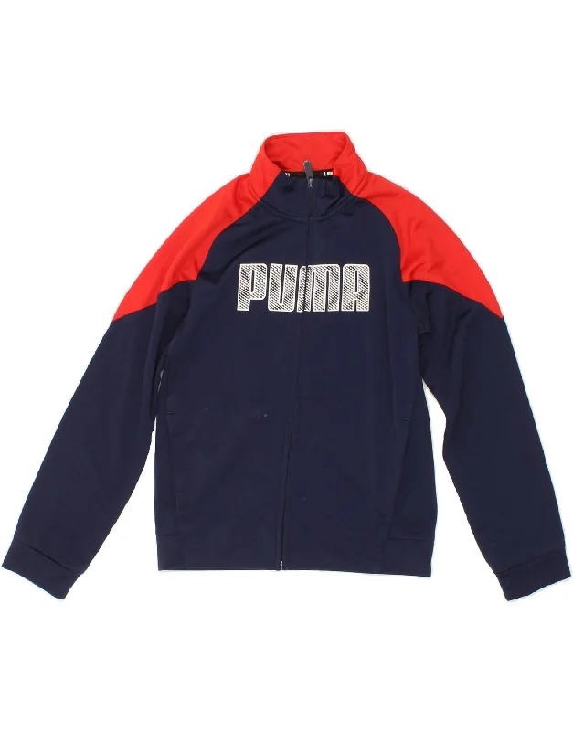 Men's Coats for Big and TallPUMA Boys Graphic Tracksuit Top Jacket 8-9 Years Small Navy Blue Men's Coats for Big and TallPUMA Boys Graphic Tracksuit Top Jacket 8-9 Years Small Navy Blue