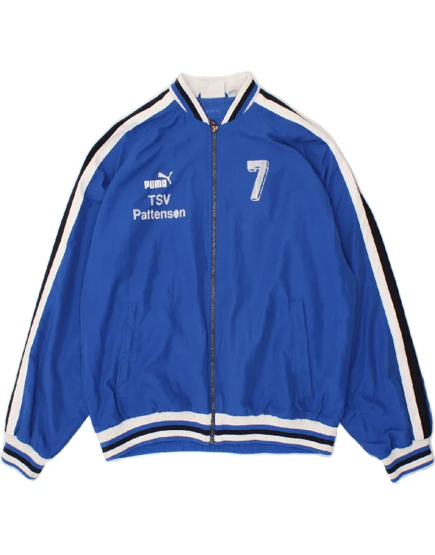 Men's Coats for SnowshoeingPUMA Mens Graphic Bomber Jacket UK 40 Large Blue Polyester Men's Coats for SnowshoeingPUMA Mens Graphic Bomber Jacket UK 40 Large Blue Polyester