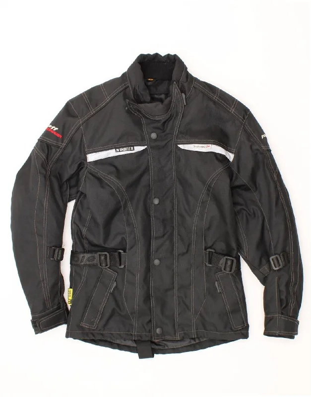 Men's Coats with Down InsulationROLEFF Mens Racer Jacket UK 34 XS Black Polyester