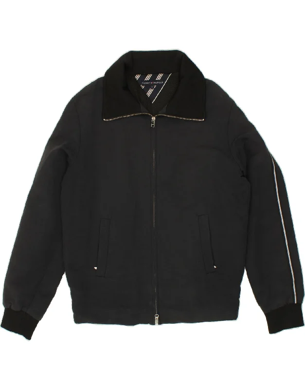 Men's Coats for Everyday WearTOMMY HILFIGER Mens Bomber Jacket UK 40 Large Black Polyester Men's Coats for Everyday WearTOMMY HILFIGER Mens Bomber Jacket UK 40 Large Black Polyester